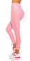 Preview: Figurbetonte Push Up Leggings im High Waist-Look - rosa