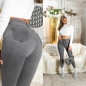Preview: High Waist Basic Skinny Jeans in aktueller Waschung - grey