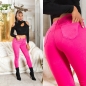 Preview: High Waist Push Up Skinny Jeans - pink