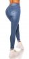 Preview: Push Up Skinny Jeans - blue washed