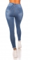 Preview: Push Up Skinny Jeans - blue washed