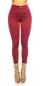 Preview: Basic Skinny Jeans in bordeaux