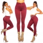 Preview: Basic Skinny Jeans in bordeaux