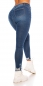 Preview: Sexy High Waist Skinny Jeans - blue washed