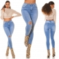 Preview: Sexy Must Have  Used Damen Jeans Hose - blue washed