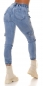 Preview: Damen - Cargo-Jeans