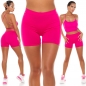 Preview: Sportliche Capri-Leggings in pink