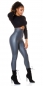 Preview: Thermo Wetlook High Waist Leggings mit Shape-Effekt - stone