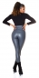 Preview: Thermo Wetlook High Waist Leggings mit Shape-Effekt - stone