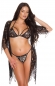 Preview: Sexy Dessou-Set aus feiner Spitze - schwarz