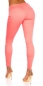 Preview: Basic High Waist Skinny Jeans - coral