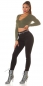 Preview: Sexy Basic High Waist Damen Jeans Hose - schwarz