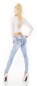 Preview: Sexy Push Up Skinny Jeans - light blue