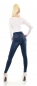 Preview: High Waist Skinny Jeans mit Vintage-Effekten in dark blue