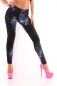 Preview: Sexy Röhrenjeans mit Highlight Print in dark blue