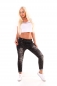 Preview: Boyfriend-Jeans im Baggy-Look mit diagonalen Zipper in black washed
