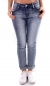 Preview: Modische Stretch Skinny Jeans in blue washed