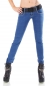 Preview: Slim Fit Skinny Jeans inkl. breitem Stretch-Gürtel in smart washed