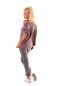 Preview: Glamour Longsleeve mit weiten U-Boot Ausschnitt - beere