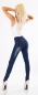 Preview: Hautenge Jeggings mit Vintage-Effekten in blue washed