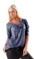 Preview: Oversize Glamour Baumwoll Pulli