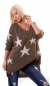 Preview: Kuschelweicher Grobstrick Pullover