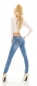 Preview: Sexy Push Up Skinny Jeans - stone washed