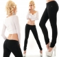 Preview: Basic Hüft Stretch Jeans in tiefschwarz