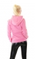 Preview: Kapuzen Feinstrick Sweatshirt - rosa