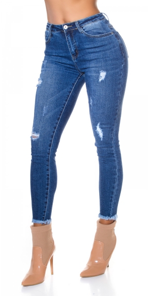 Trendstylez Must Have Skinny Jeans Light Blue