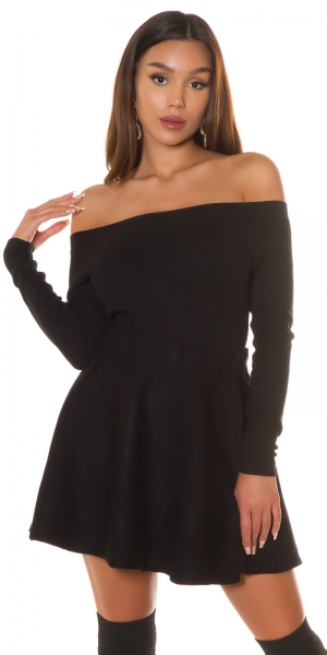 figurbetonter carmen pullover