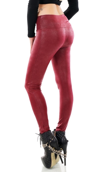 Kunstleder Leggings