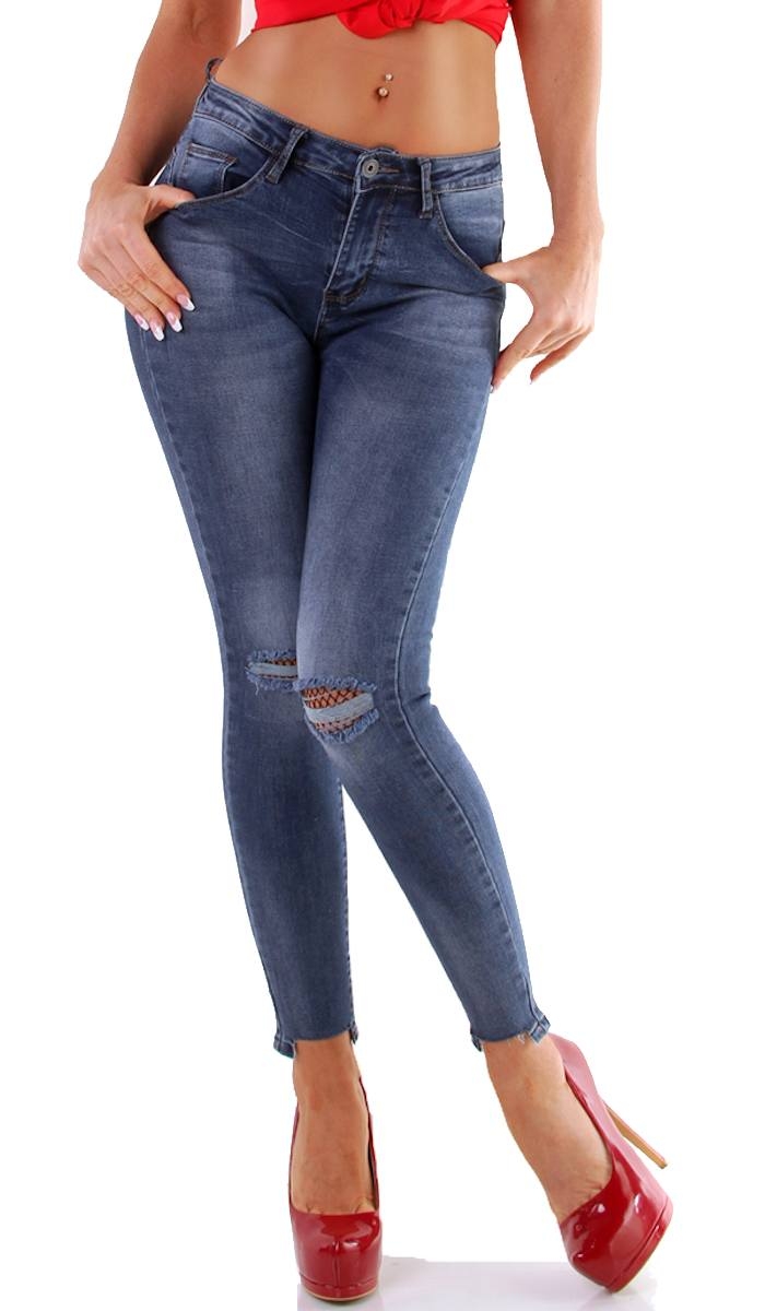 Sexy Basic Stretch Jeanshose