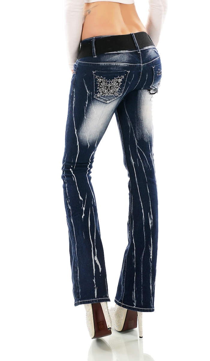 Tribal Bootcut Jeans