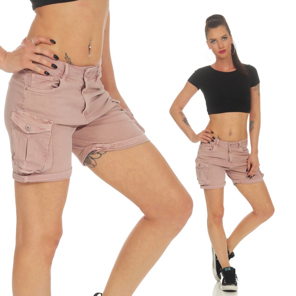 Jeans Damen Jeans Shorts Cargo Bermuda Bw Bundeswehr 34 36 38 40 42 Altrosa Kleidung Accessoires Expertdigital Net