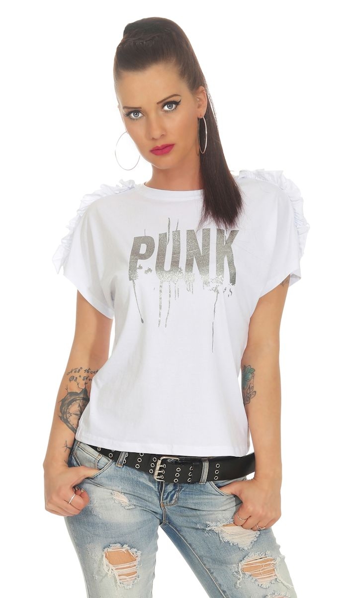Punk Print Shirt